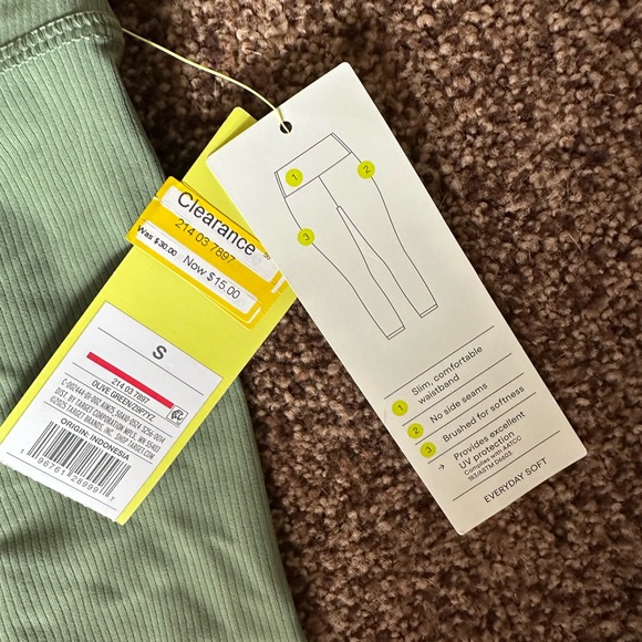 all in motion Olive Green + Black Leggings Bundle - Picture 5 of 16